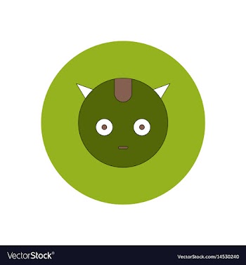In flat design halloween icon vector image