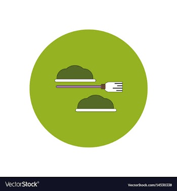 In flat design halloween icon vector image