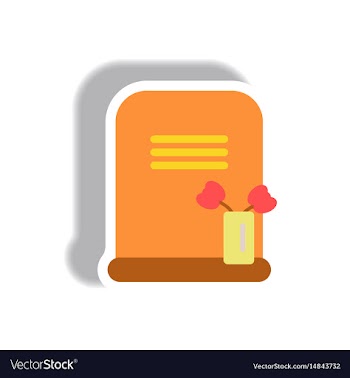 In flat design halloween icon vector image
