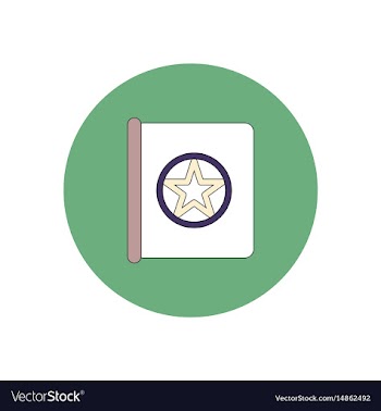 In flat design halloween icon vector image