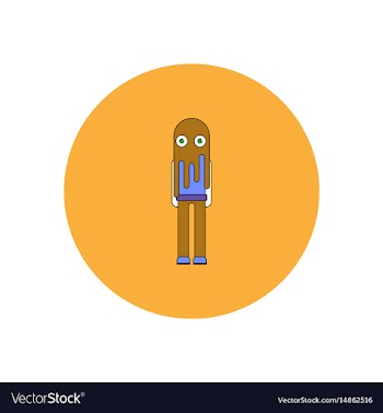 In flat design halloween icon vector image