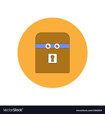 In flat design halloween icon vector image