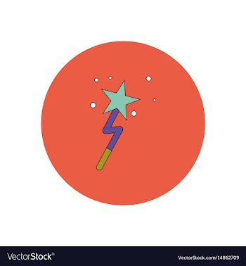 In flat design halloween icon vector image