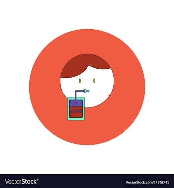 In flat design halloween icon vector image