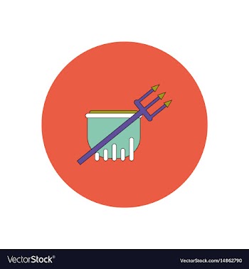 In flat design halloween icon vector image