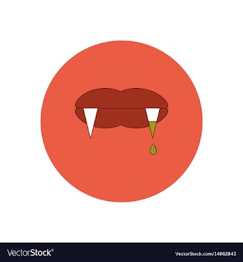 In flat design halloween icon vector image