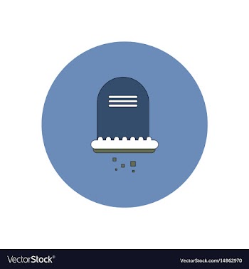 In flat design halloween icon vector image