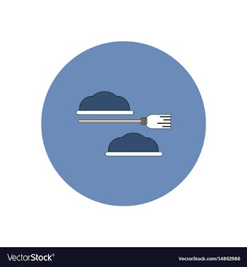 In flat design halloween icon vector image