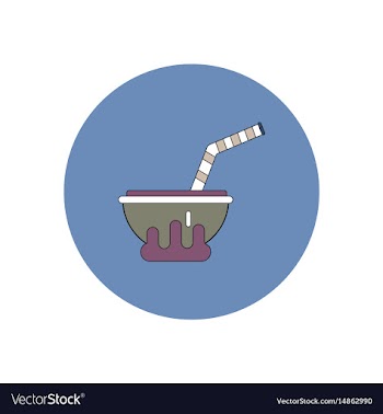 In flat design halloween icon vector image