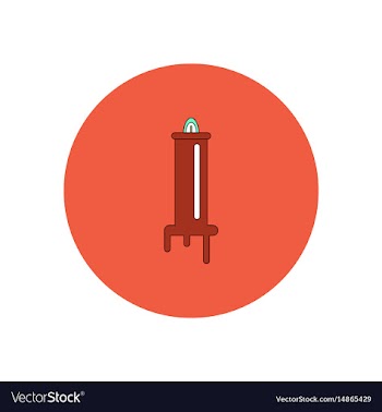 In flat design halloween icon vector image