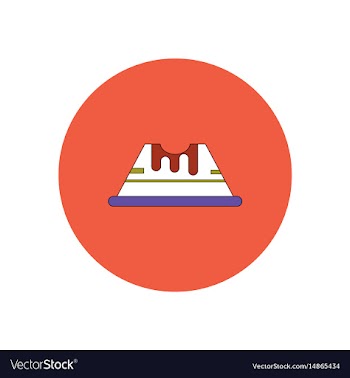 In flat design halloween icon vector image