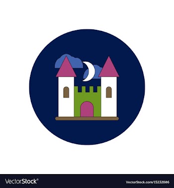 In flat design halloween icon vector image