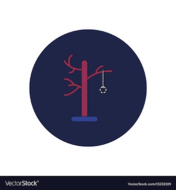 In flat design halloween icon vector image