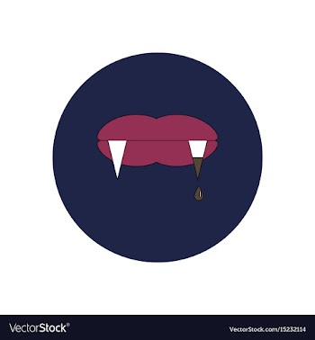 In flat design halloween icon vector image
