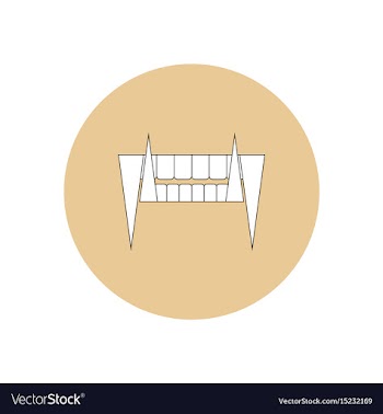 In flat design halloween icon vector image