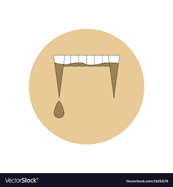 In flat design halloween icon vector image