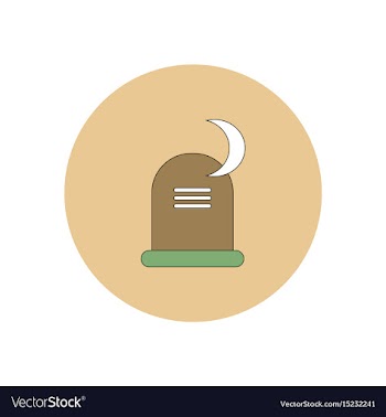 In flat design halloween icon vector image