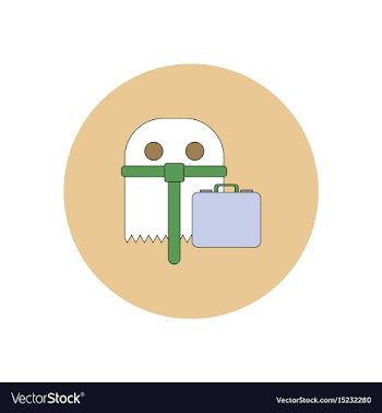 In flat design halloween icon vector image