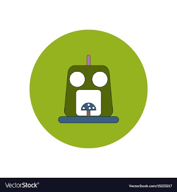 In flat design halloween icon vector image