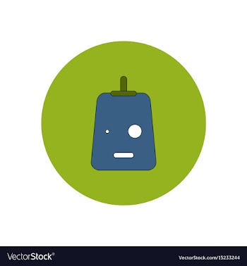 In flat design halloween icon vector image