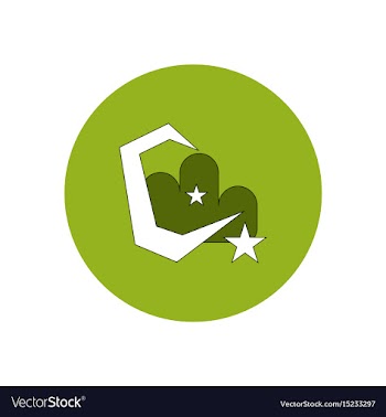 In flat design halloween icon vector image