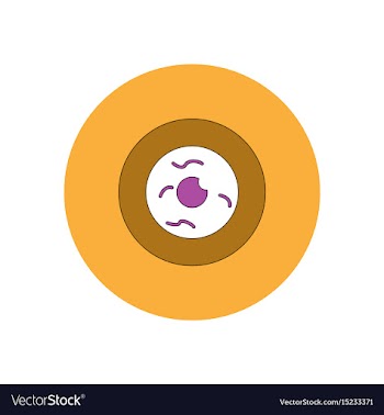 In flat design halloween icon vector image