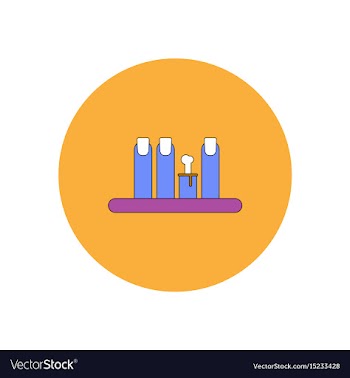 In flat design halloween icon vector image