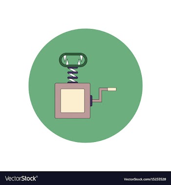 In flat design halloween icon vector image