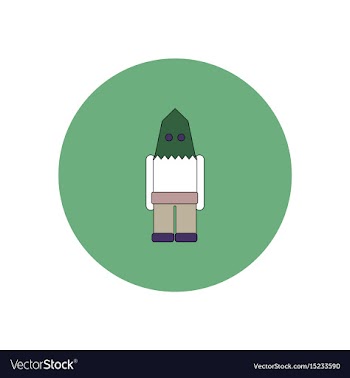 In flat design halloween icon vector image