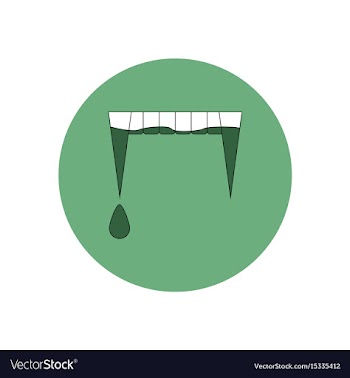 In flat design halloween icon vector image