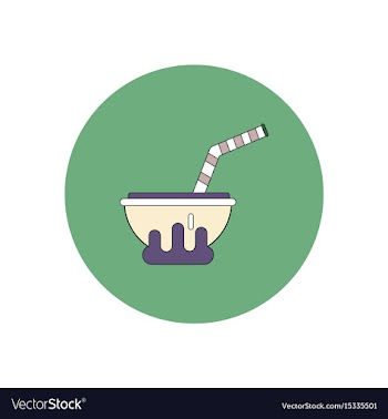 In flat design halloween icon vector image