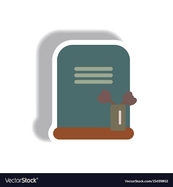 In flat design halloween icon vector image