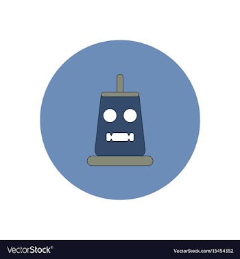 In flat design halloween icon vector image
