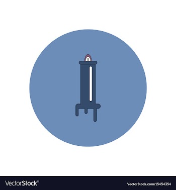 In flat design halloween icon vector image