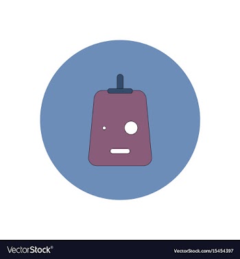 In flat design halloween icon vector image