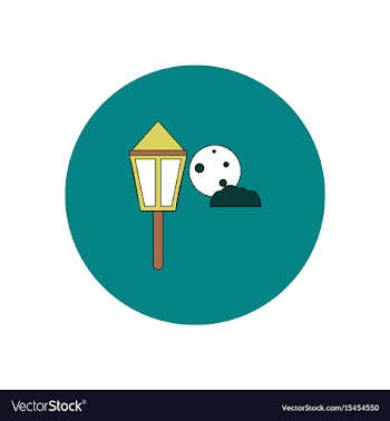 In flat design halloween icon vector image