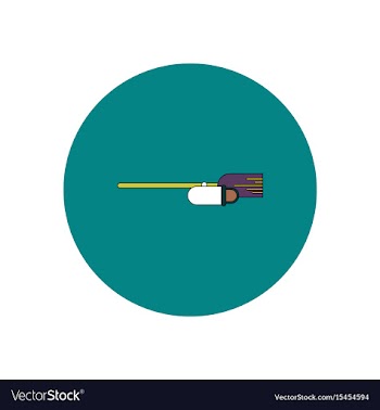 In flat design halloween icon vector image