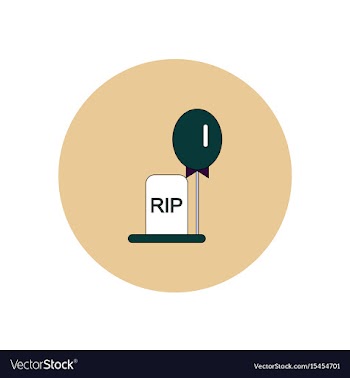In flat design halloween icon vector image