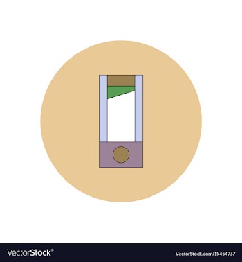 In flat design halloween icon vector image