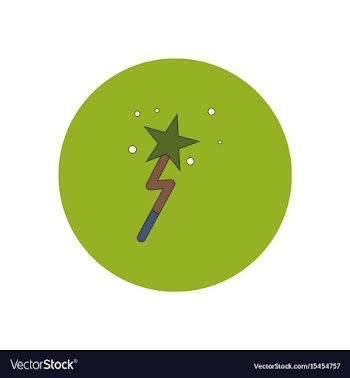 In flat design halloween icon vector image