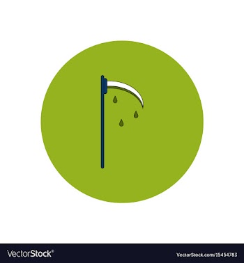 In flat design halloween icon vector image