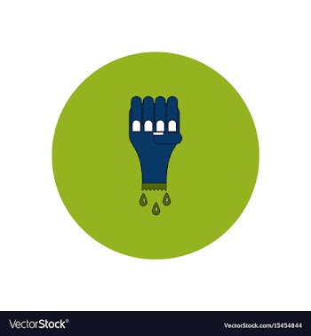 In flat design halloween icon vector image