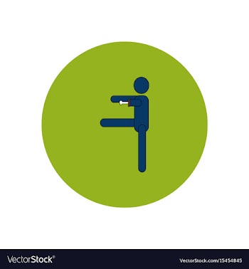 In flat design halloween icon vector image