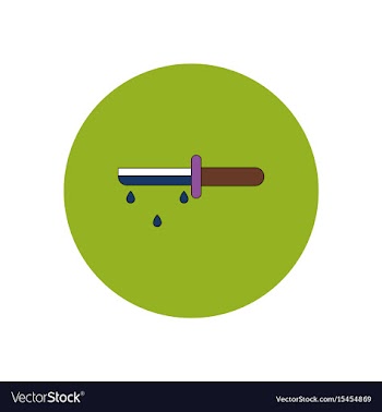 In flat design halloween icon vector image