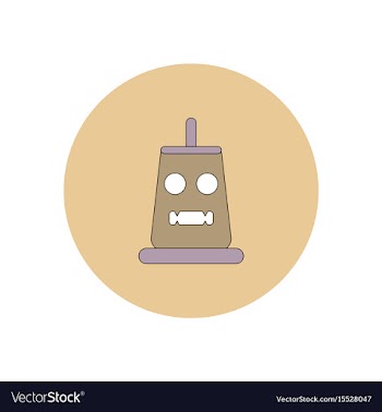 In flat design halloween icon vector image