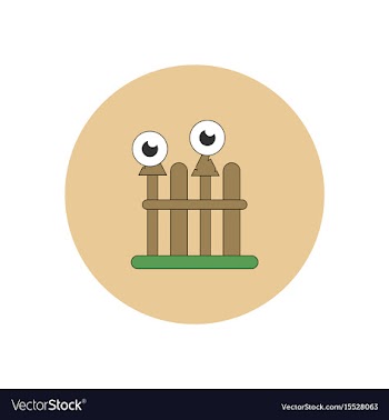 In flat design halloween icon vector image
