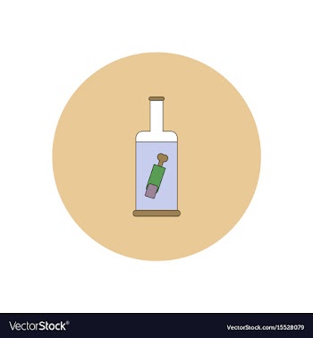 In flat design halloween icon vector image