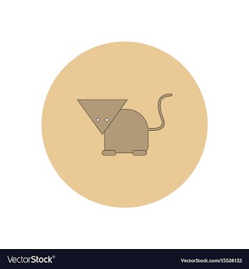 In flat design halloween icon vector image