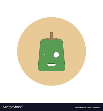 In flat design halloween icon vector image