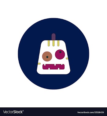In flat design halloween icon vector image
